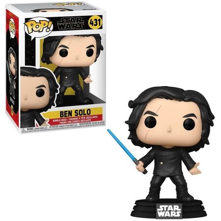 Figurine Funko Pop! Star Wars : Épisode 9 - Ben Solo Sabre Bleu