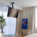 Newstar support de plafond réglable écran plat 10"-40" 13 cm noir