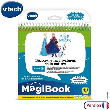 Vtech - magibook - la reine des neiges - découvre les mysteres de la nature