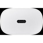 Cs rapide 25w  port usb-c blanc (sans câble)