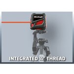 Einhell niveau laser à faisceaux croisés tc-ll 2 rouge