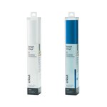 2 vinyles amovibles 91 x 33 cm - bleu  blanc