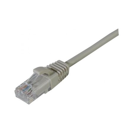 Cordon RJ45 catégorie 6 U/UTP LSOH snagless gris - 1,5 m DEXLAN