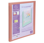 Classeur 4 Anneaux 15mm Polypropylène Kreacover Pastel - A4 - X 20 - Exacompta