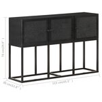 vidaXL Buffet 115x30x76 cm Bois massif de manguier