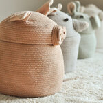 Panier de rangement Peggy la Cochonne 32 x 30 cm