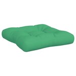 vidaXL Coussins de palette 3 Pièces vert tissu