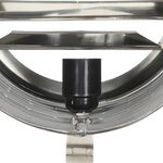 vidaXL Lampadaire à trépied Noir Bois de manguier massif 171 cm