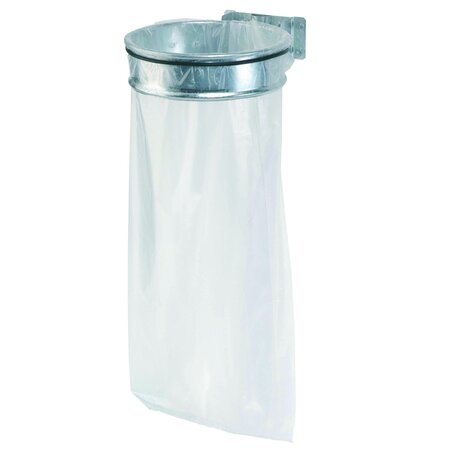 Support de sacs poubelles mural 110 litres rossignol ecollecto gris