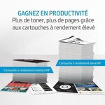 Hp 207x cartouche de toner cyan grande capacité laserjet authentique (w2211x) pour hp color laserjet pro m255/mfp m282/ m283