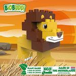 BIOBUDDI-Lion-Ecologique, durable et éthique-Jeu de construction-Fabriqué aux Pays-Bas