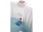 Spa gonflable "saint tropez" en pvc - 4 places - noir