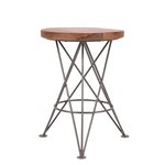 LABEL51 Tabouret Paris 35x52 cm Gris