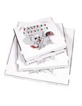 (lot  de 100 boîtes) boîte à pizza standard 31 x 31 x 3 5cm