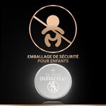 DURACELL Spéciale Piles type bouton CR 2016 Lot de 4