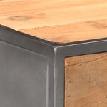 vidaXL Armoire à tiroirs 45 x 30 x 100 cm Bois de récupération massif