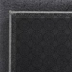 vidaXL Tapis shaggy doux lavable 120x170 cm Antidérapant Anthracite