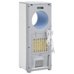vidaXL Refroidisseur d’air portable 3 en 1 Blanc 264x255x680 mm 80 W