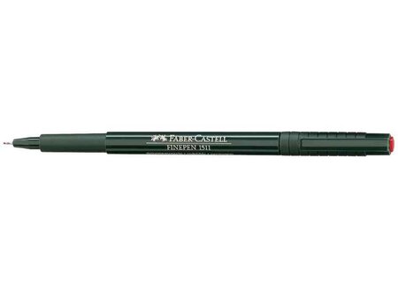 Stylo feutre extra-fin Finepen 1511 Rouge FABER-CASTELL