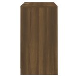 vidaXL Buffet Chêne marron 70x41x75 cm Bois d'ingénierie
