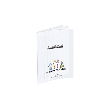 CONQUERANT CLASSIQUE 1 Cahier travaux pratiques, 170 x 220 mm