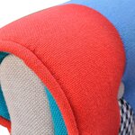 vidaXL Fauteuil avec design de patchwork Tissu