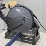 Ferm professional scie à panneaux com1007p 2300 w 355 mm