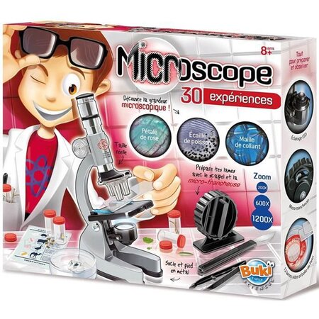 BUKI FRANCE Microscope 30 expériences
