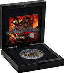 Pièce de monnaie en Argent 7 Dollars g 93.3 (3 oz) Millésime 2023 Dragonlance Chronicles DRAGONS OF AUTUMN TWILIGHT