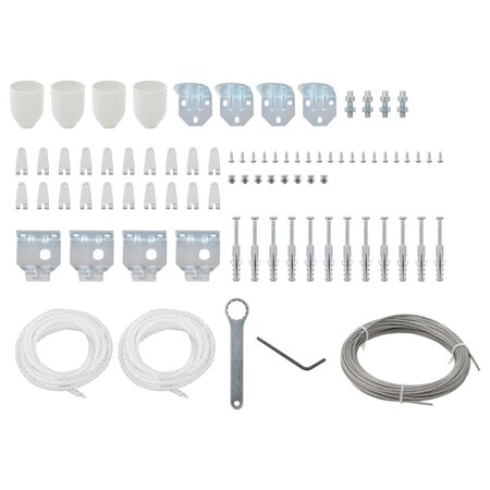 vidaXL Ensemble d'accessoires pour auvent 81 Pièces