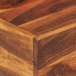 vidaXL Table basse 80x80x30 cm Bois d'acacia massif