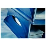 Corbeille à courrier sorty a4/c4 à l'italienne bleu leitz