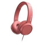 Philips - casque supra aural - filaire - 32mm driver - pliage compact - corail