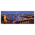 Puzzle 1000 pieces - londres de nuit (panorama) - ravensburger - puzzle adultes - des 14 ans