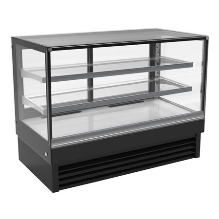 Vitrine réfrigérée 4 faces vitrées - de 900 à 2000 mm - combisteel - r290 - acier inoxydable1500 mm 2000x680x1200mm