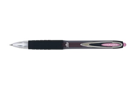 Roller encre gel Signo UMN207 Rétract. Grip Pte Moy. 0,7mm Rose UNI-BALL