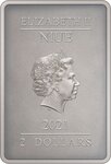 Pièce de monnaie 2 Dollars Niue 2021 1 once argent BE – Superman