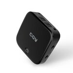 CGV 50902 Emétteur et Récepteur Bluetooth MyBT RT - Entrées et sorties Optique et jack 3,5mm - Noir