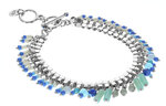 Océane : Bracelet multipampilles