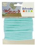 Cordon en Tricotin tout fait Vert Pastel ø5mm x 5m