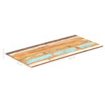 vidaXL Dessus de table rectangulaire 60x100 cm 15-16 mm Bois récupéré