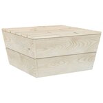 vidaXL Salon de jardin palette 5 Pièces  Bois d'épicéa imprégné
