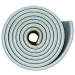 Tapis de fitness bleu clair/gris clair avento 41wb