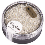 Perle Miyuki Delica 11/0 DB41 Garniture argent Cristal