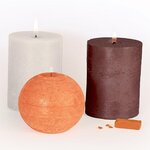 Colorants solides pour Bougie 3 couleurs Naturel