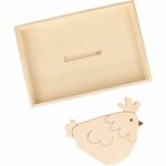 Plateau Rectangulaire 25X17X4 5 Cm Bois