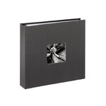 Album photo à mémo FINE ART pour 160 photos au format 10x15 cm gris HAMA
