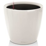 LECHUZA Jardinière Classico 35 LS ALL-IN-ONE Blanc brillant 16060