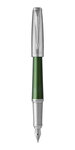 PARKER Urban Premium - Stylo Plume, vert, attributs chromés, plume moyenne, en écrin