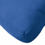 vidaXL Coussins de palette 3 Pièces bleu tissu oxford